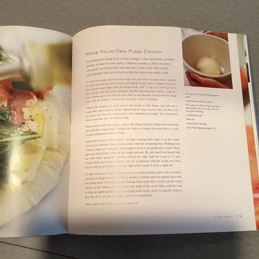 Williams Sonoma Entertaining Guide with seasonal ideas, occasion ideas & recipes
